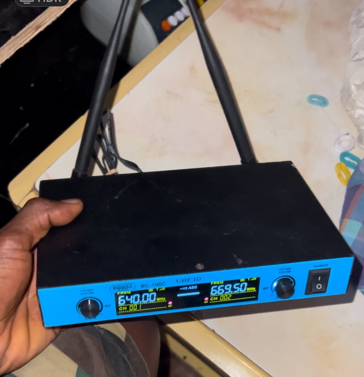 Microphone transmission