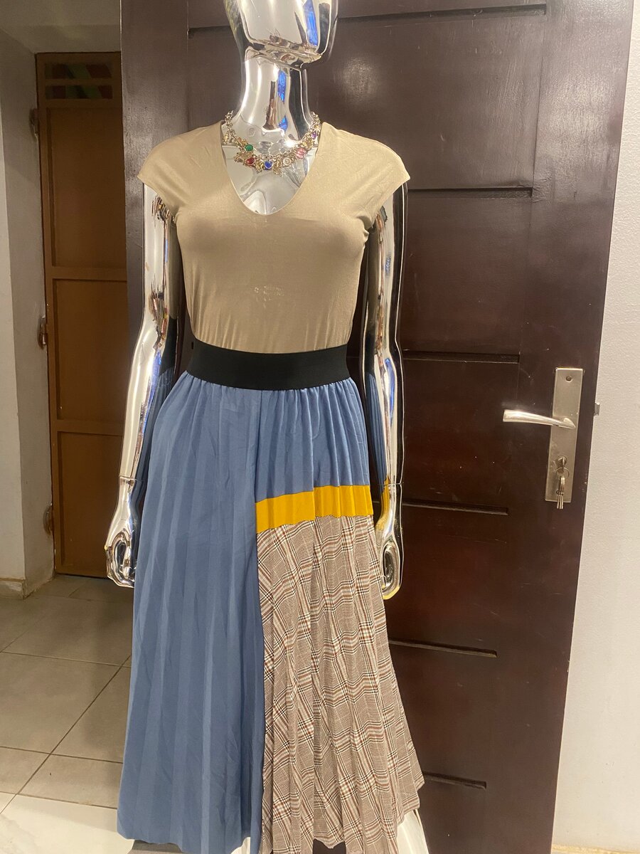 Jupe Plissée Élégante Femme