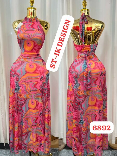 Robe Longue Bohème Colorée