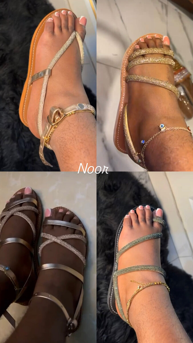 Sandales élégantes en cuir