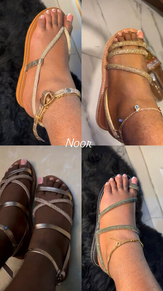 Sandales élégantes en cuir