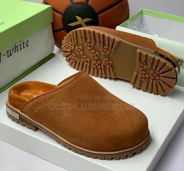 Sandales Off-White en daim