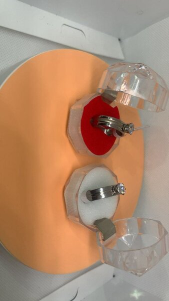 Bague de fiançailles en diamant