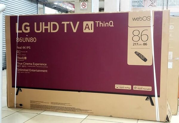 TV LG UHD 86" 4K AI ThinQ