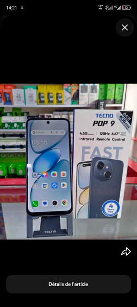 Tecno Pop 9 - Smartphone 4G