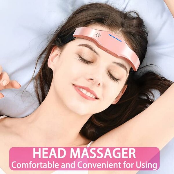 Bandeau de massage crânien
