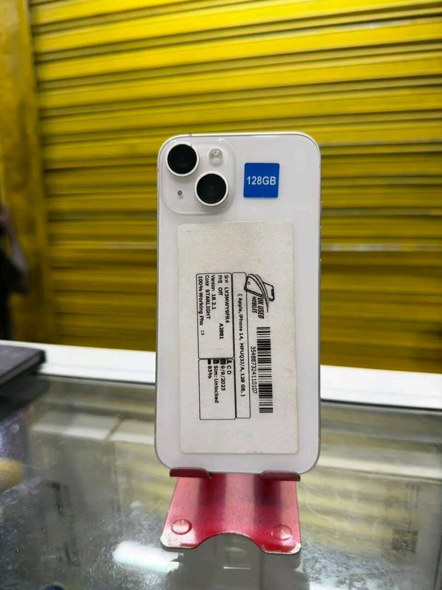 iPhone 14 128Go Blanc