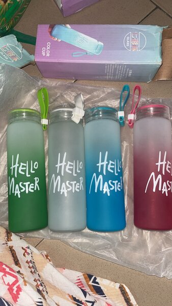 Bouteille d'Eau Hello Master