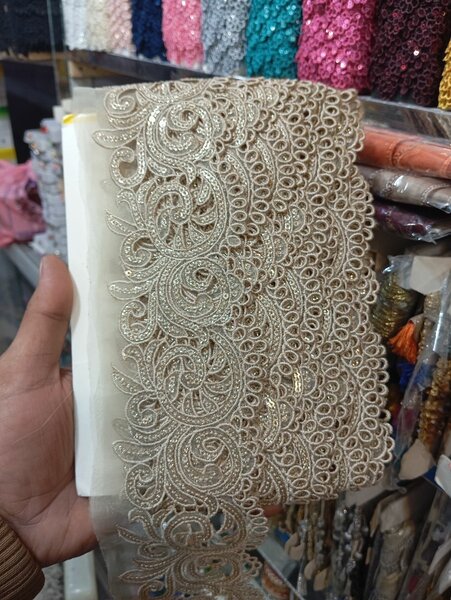 Fancy Embroidery Skin color Patch