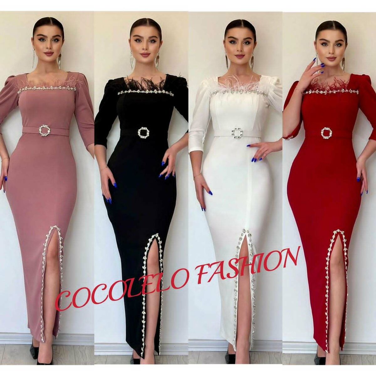 Robe élégante moulante femme