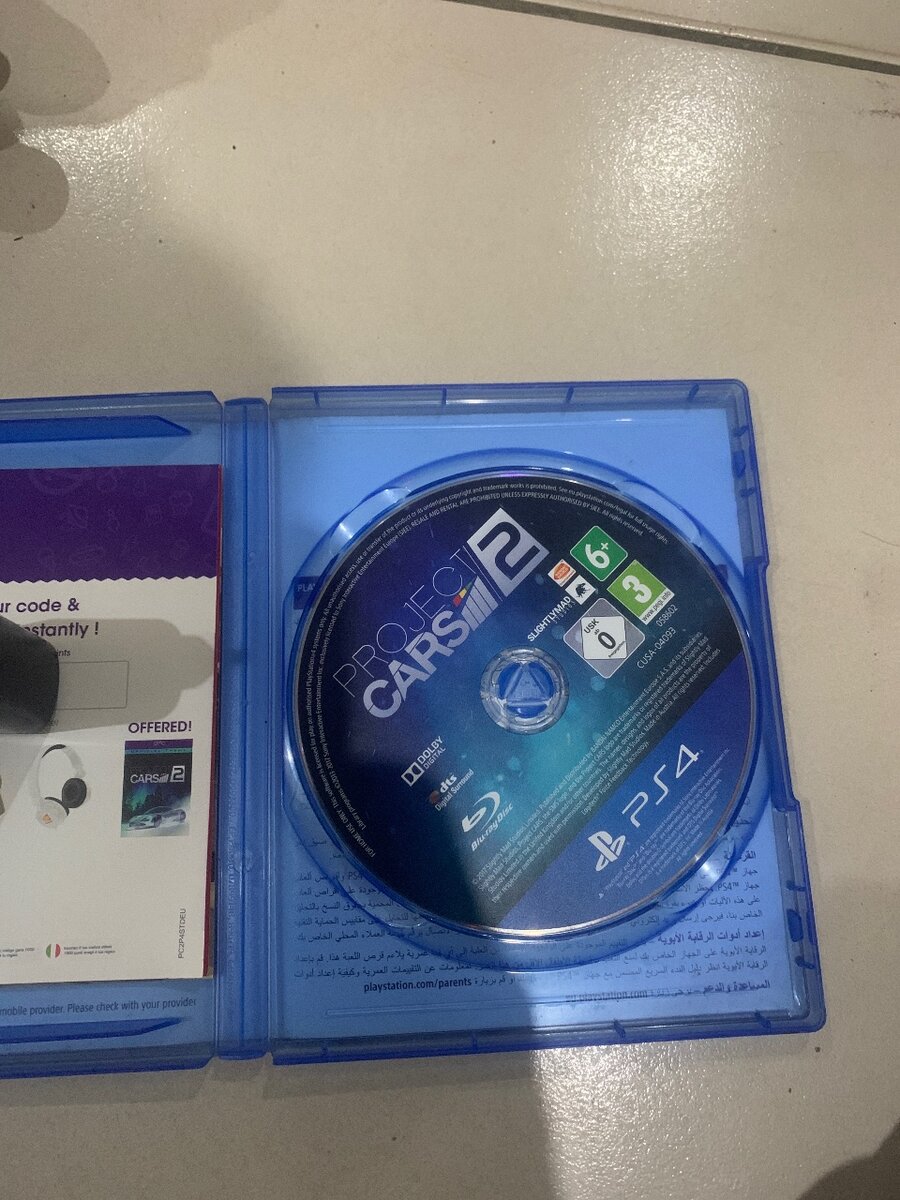 Project CARS 2 PS4 Cd