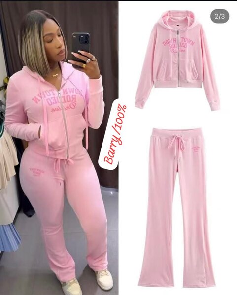 Ensemble de survêtement rose