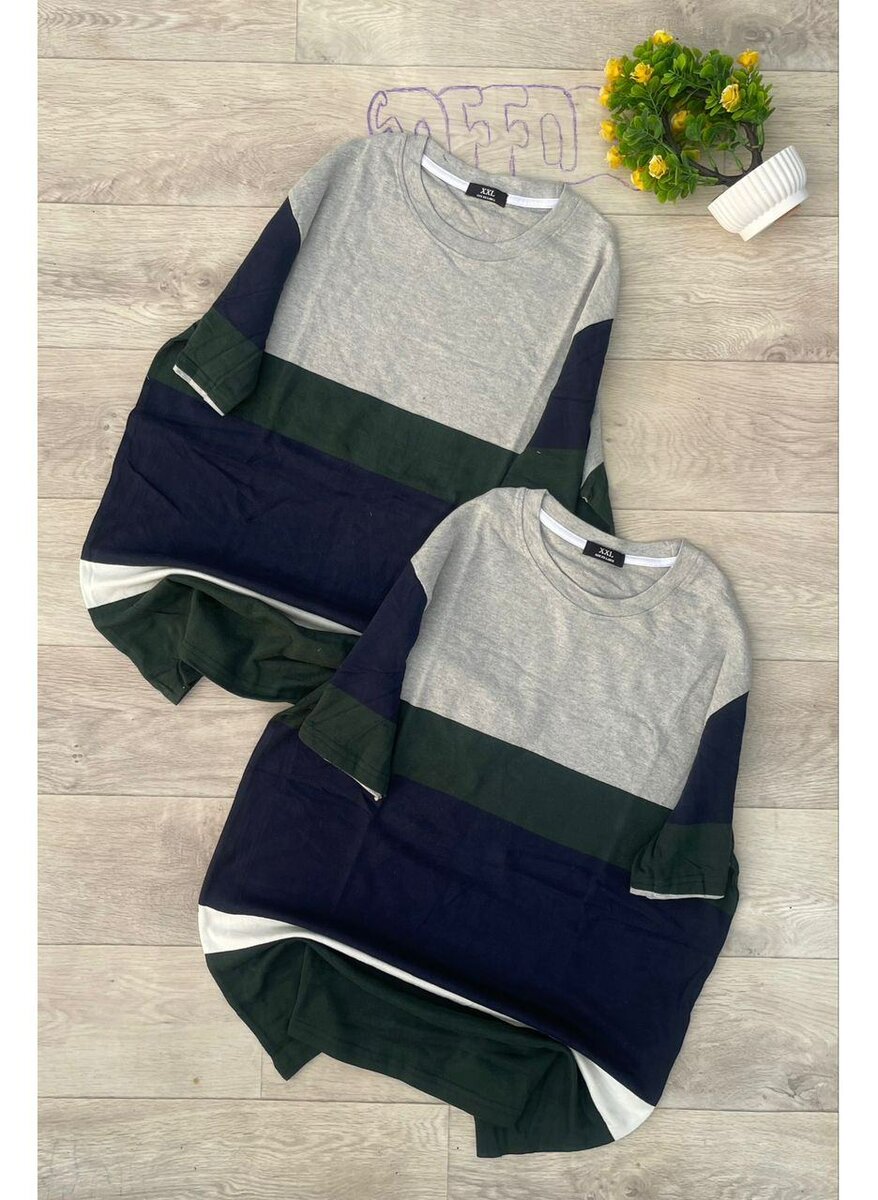 T-shirts rayés décontractés