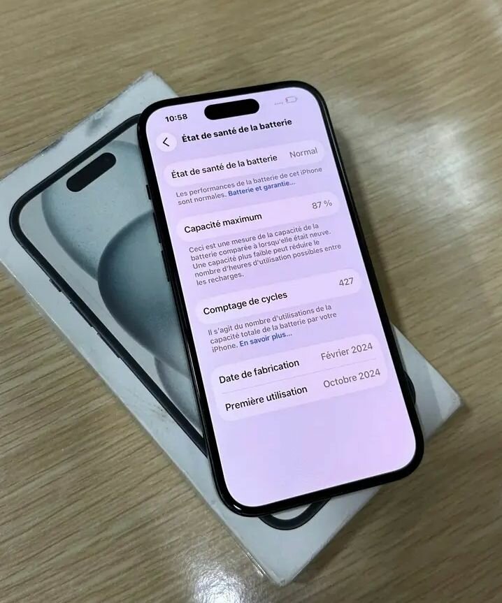 iPhone 14 Pro Max Noir 128Go