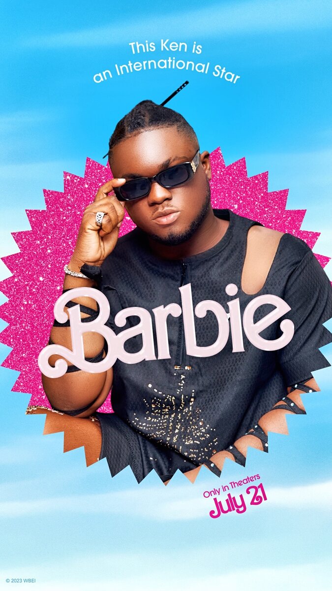 2023 Bradley Barley Barbie Billboard Poster