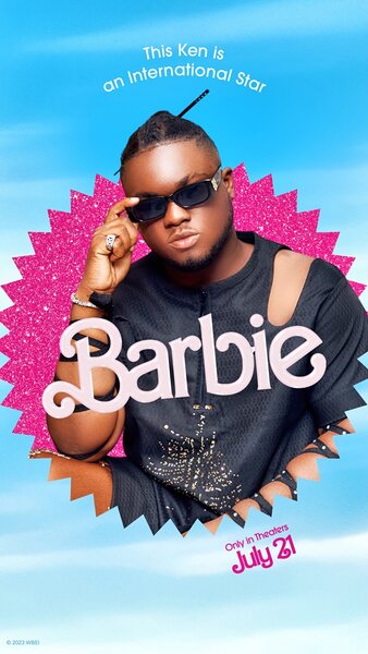 2023 Bradley Barley Barbie Billboard Poster