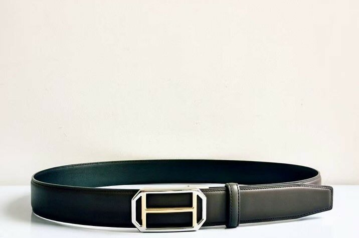 Leather belt