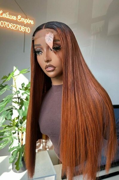 Perruque Lace Front Ombre