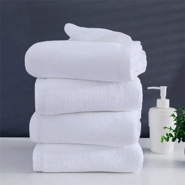 Serviettes de bain en coton doux