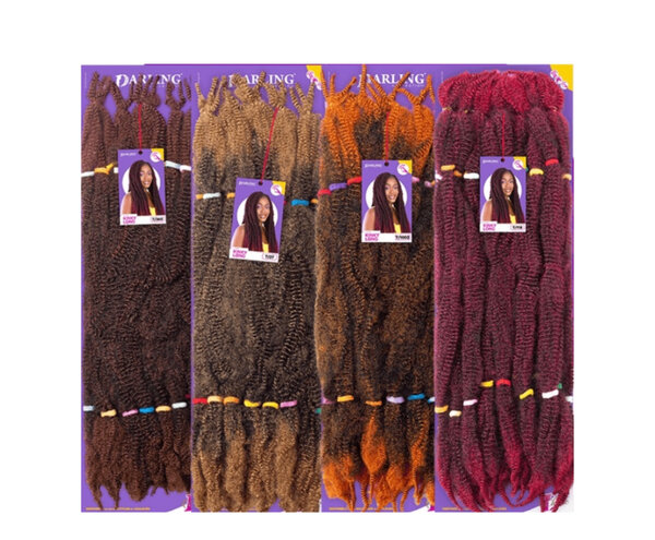 Extensions de cheveux synthétiques