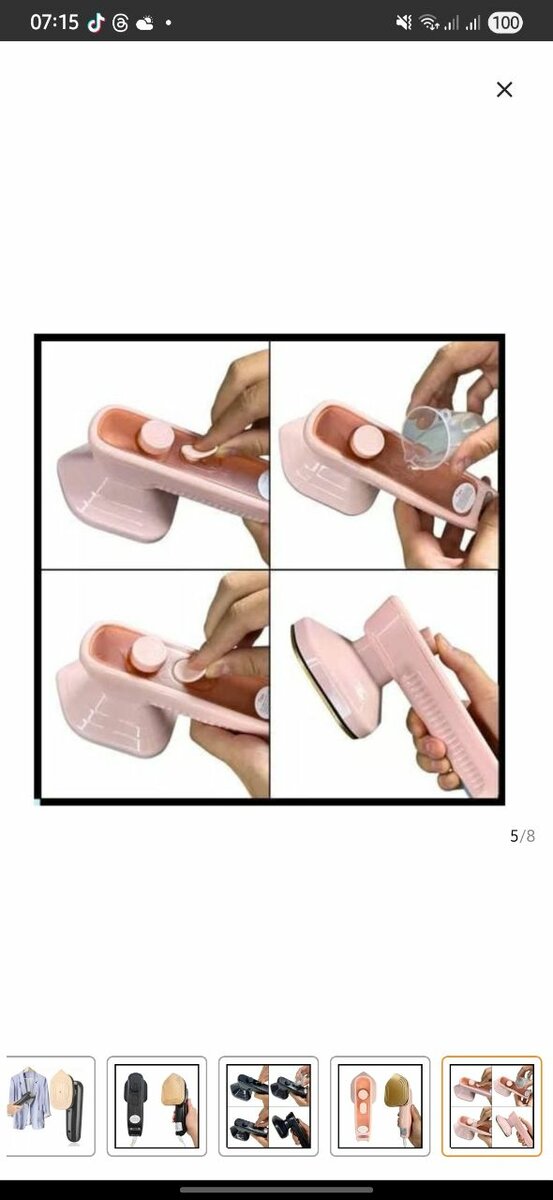 Fer à Repasser Portatif