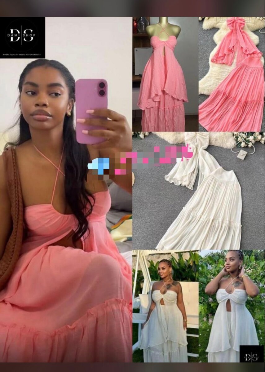 Robe Maxi Volant Bohème