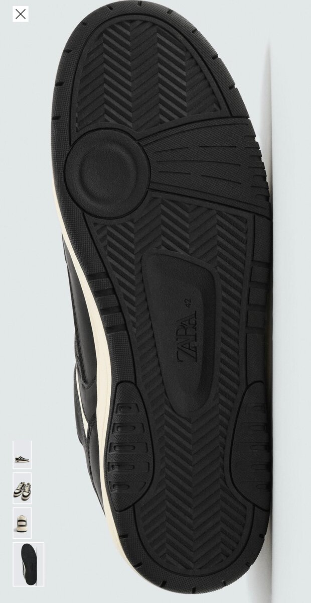 Chaussures homme baskets basses en cuir noir