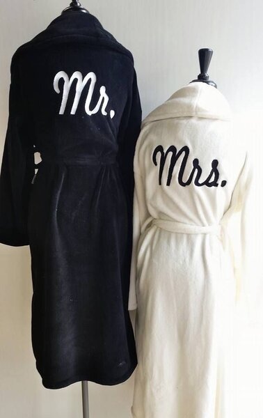 Peignoir personnalisé