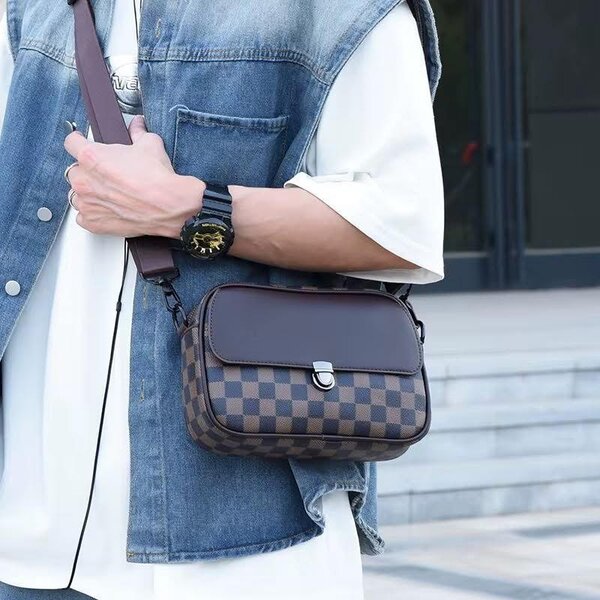 Sac bandoulière élégant homme