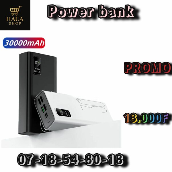 Power Bank 30000mAh