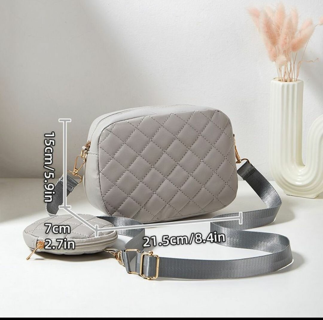 Sac bandoulière matelassé élégant