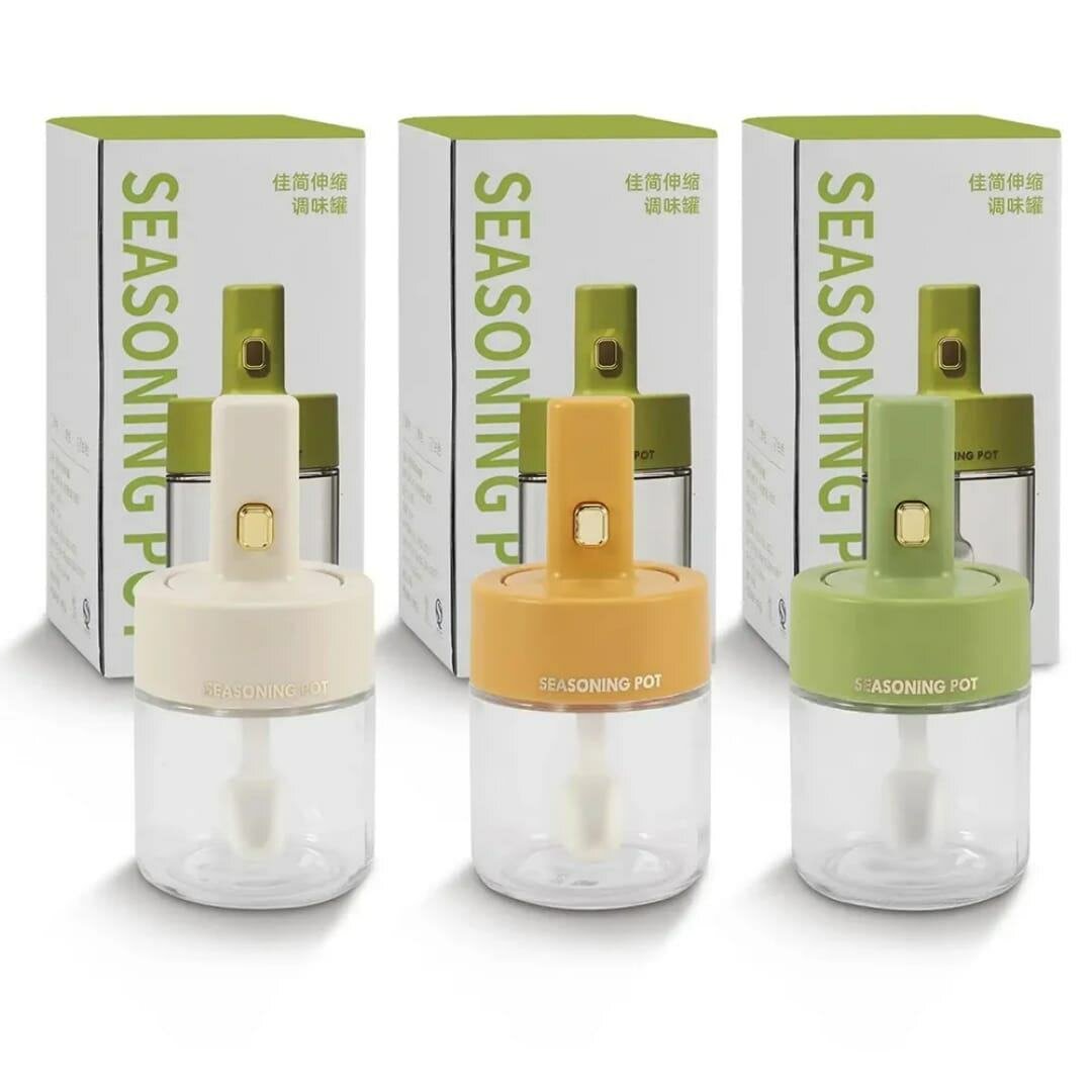 Pot à épices avec cuillère