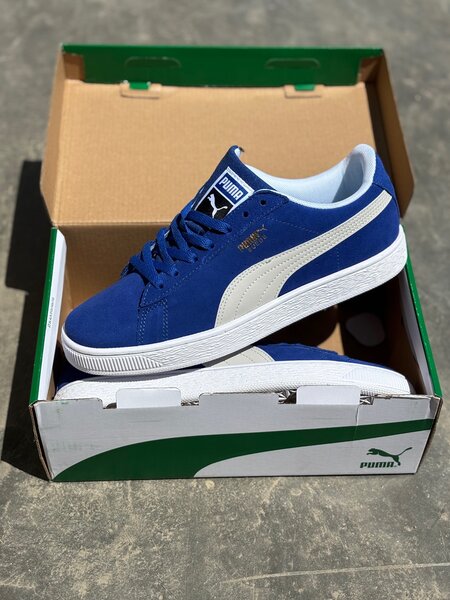 Puma suede blue