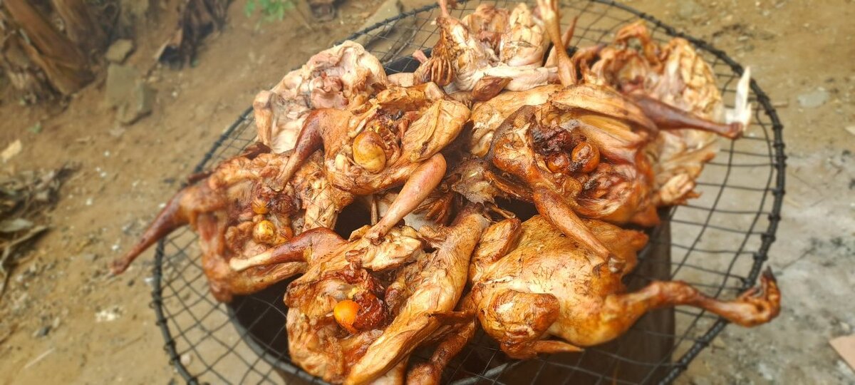 Pondeuse locale fumée