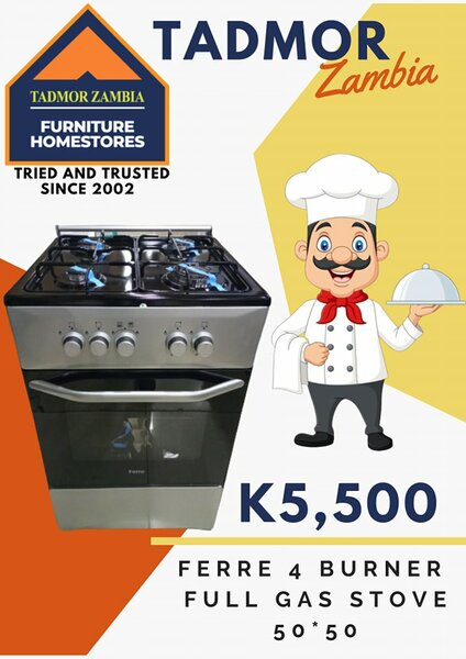 Gas stove FERRE 4 burners