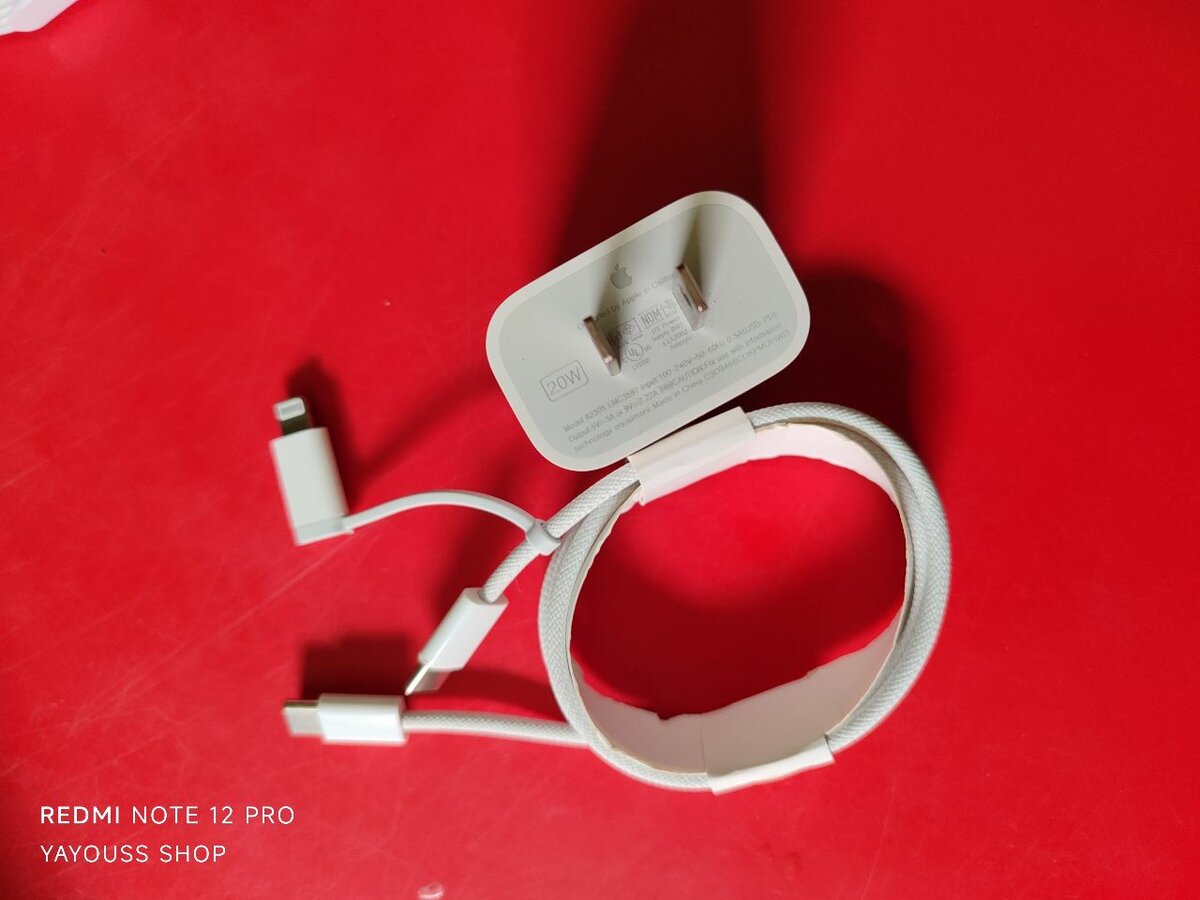 Chargeur d'origine apple 20W