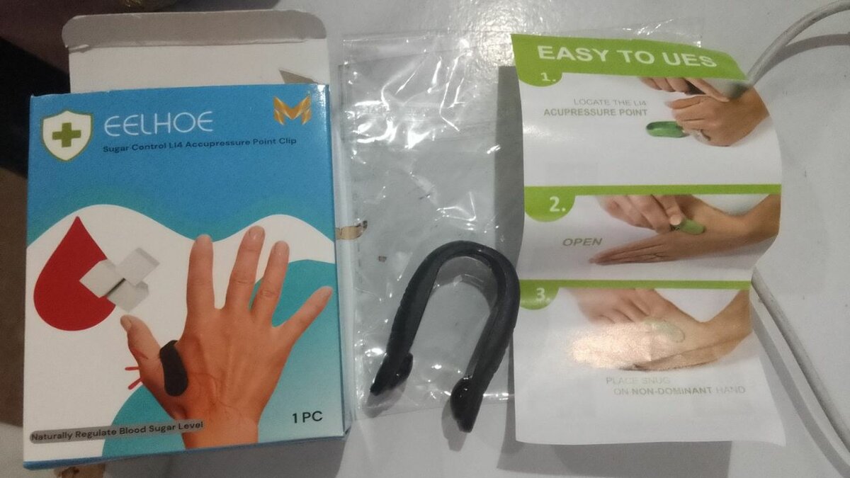 Sugar Control Acupressure clip