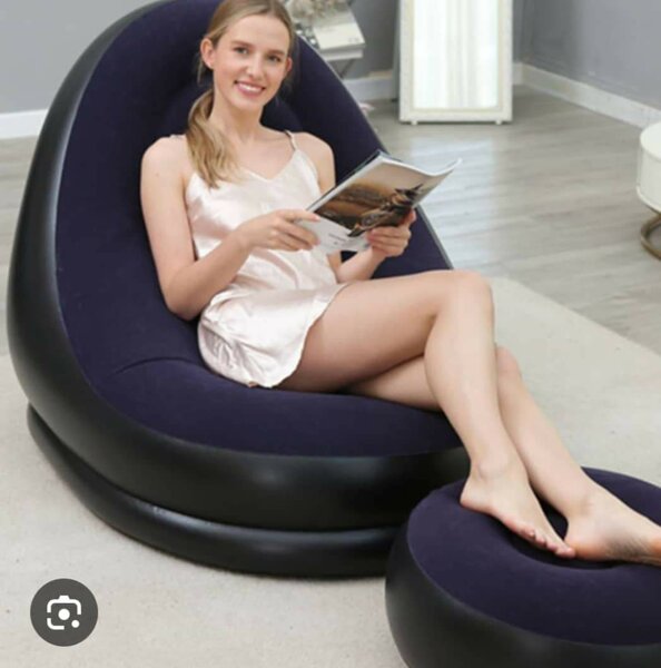 Fauteuil gonflable confortable