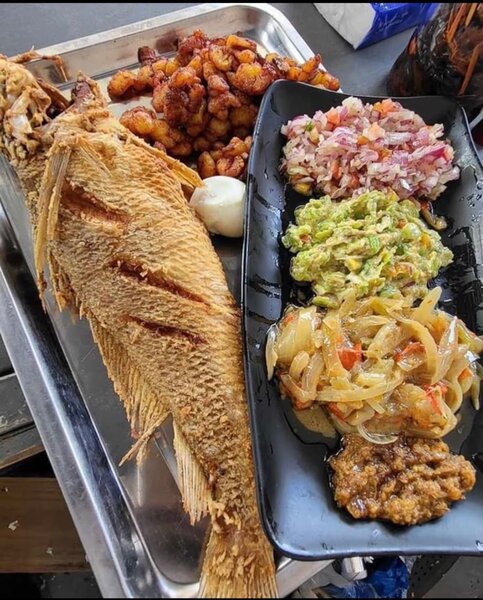 Délicieux repas africain