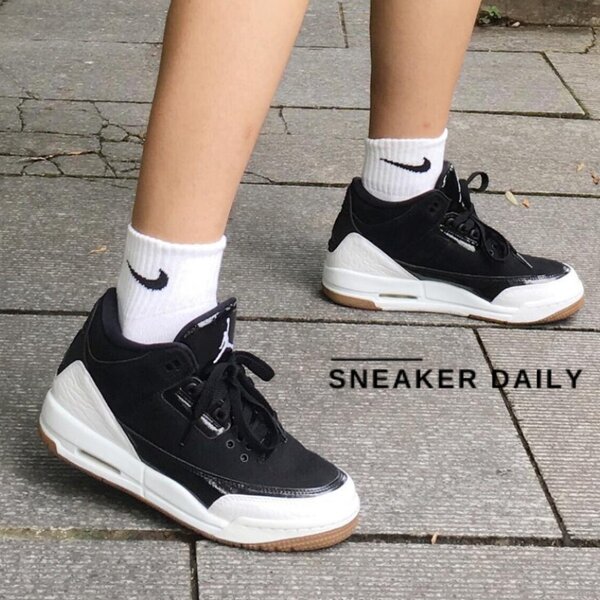 Air jordan noires élégantes