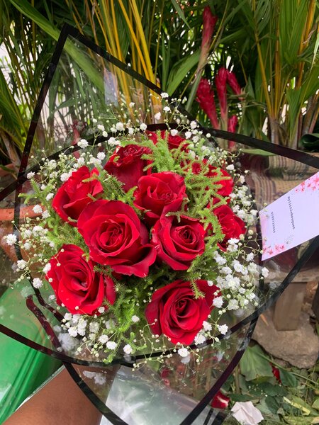 Bouquet de Roses Éclatantes