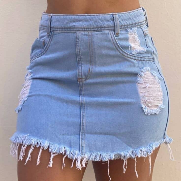 JEANS SKIRT