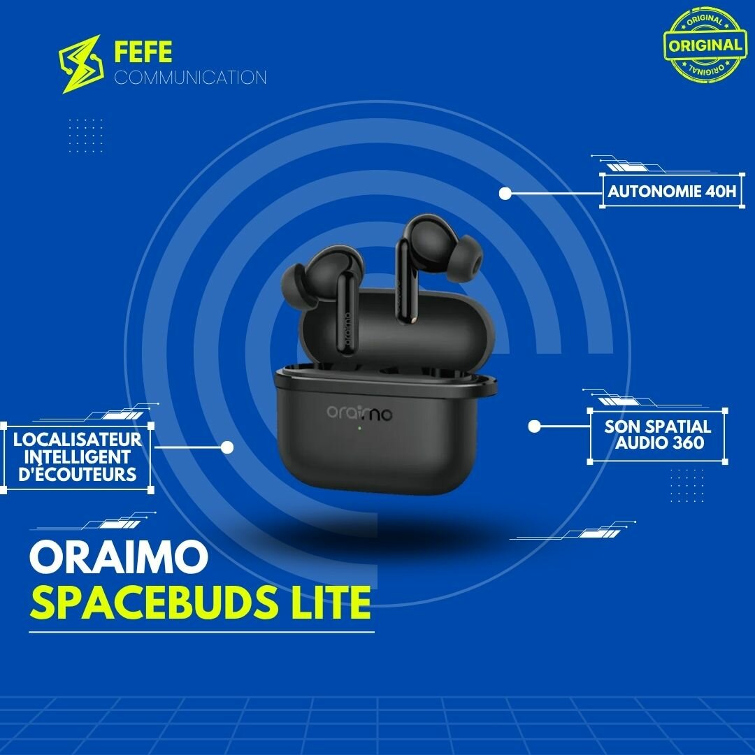 Écouteurs Oraimo SpaceBuds Lite
