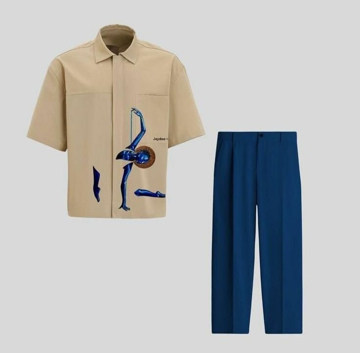 Short Sleeved Shirt and Trouse