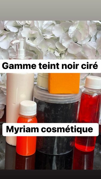 Gamme Teint Noir Ciré