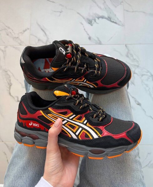 Baskets running Asics multicolores