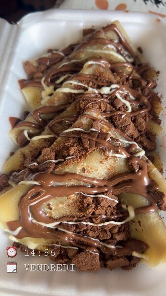 Crêpes gourmandes chocolat
