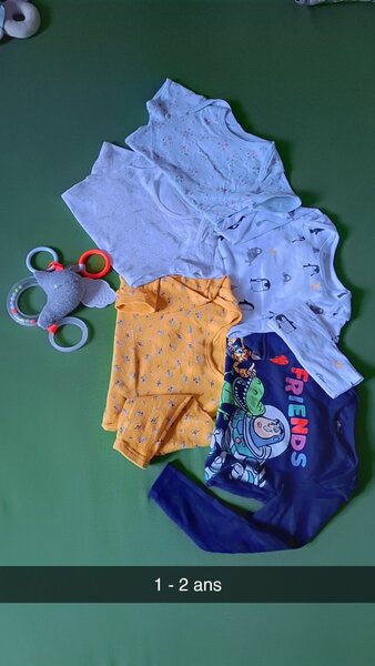 Ensemble T-shirts Bébé 1-2 Ans