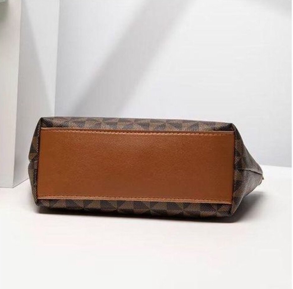 Ladies Hand Bag High Capacity Tote Bag Leather Shoulder Bag