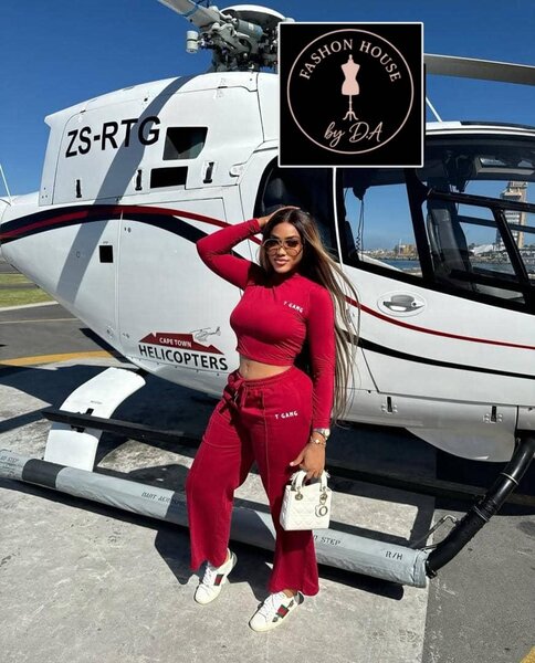 Ensemble décontracté femme rouge